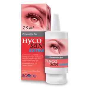 Hycosan Extra Eye Drops - Preservative Free, 7.5ml