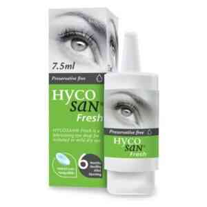 Hycosan Fresh Lubricating Preservative Free Eye Drops, 7.5ml
