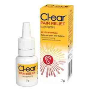 Cl-Ear Pain Relief Ear Drops 12ml