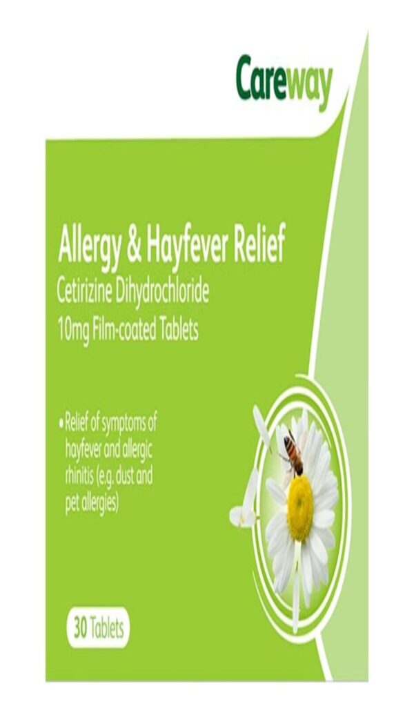 careway cetirizine 10mg tablets