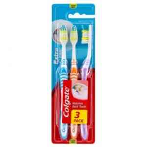 Colgate Extra Clean Toothbrush Medium 3 Pack