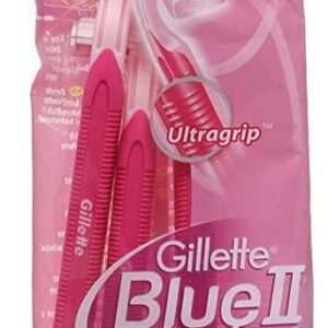Gillette Blue II Plus Disposable 3 Razors for Women