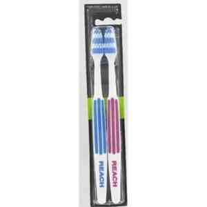 Listerine Reach Interdental Firm Toothbrush - Pack of 2