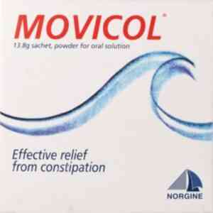 Movicol Powder Sachets - Plain Macrogol Laxative, 30 Sachet