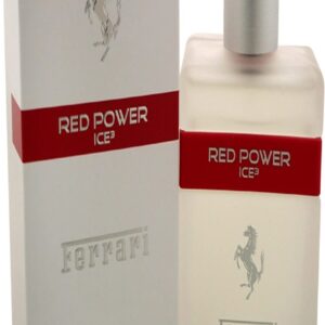 Red Power Ice 3 Men EDT Spray by Ferrari
