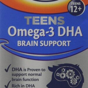 Haliborange Teens Omega-3 DHA Brain Support Orange Chewable Capsules, 30