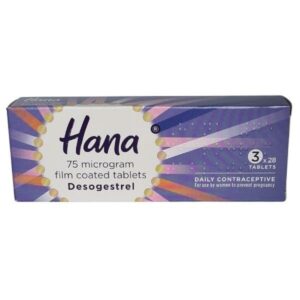 Hana Contraception Tablets - Desogestrel 75mcg Tablets