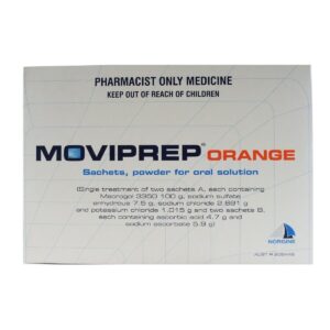 Moviprep Sachets Orange Flavour, 4 Sachets