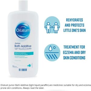 Oilatum Junior Eczema and Dry Skin Emollient Bath Additive