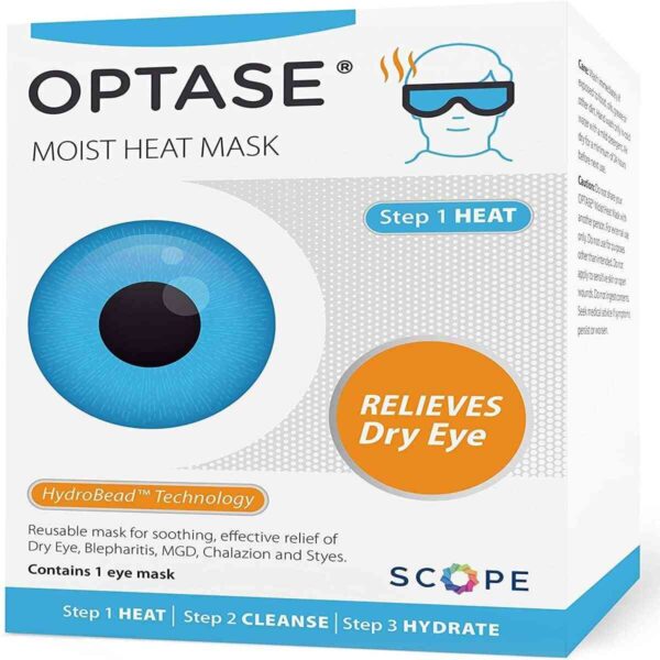 OPTASE Moist Heat Mask For Dry Eyes