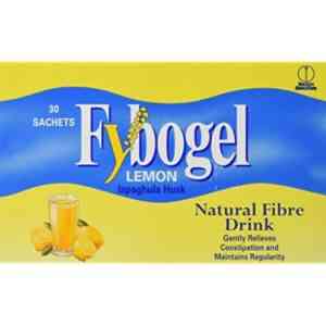 Fybogel Lemon Flavoured Laxative Sachet, 30 Sachets