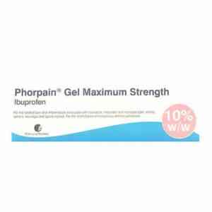 Phorpain Gel Maximum Strength 10%, 100g
