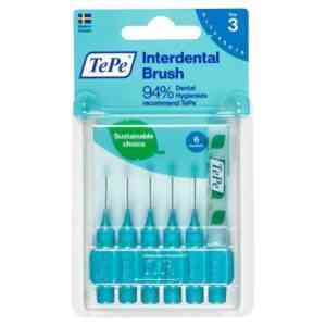 TePe Interdental Brushes Blue 0.6mm - Size 3