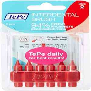 TePe Interdental Brushes Red 0.5mm - Size 2