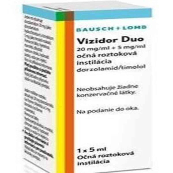 Dorzolamide Timolol Preservative Free Eye Drops