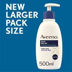 Aveeno Skin Relief Moisturising Lotion Shea Butter, 500ml
