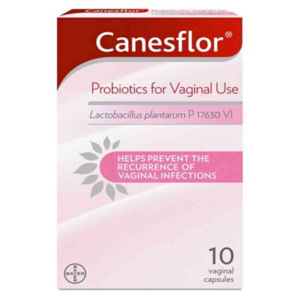 Canesflor Probiotics For Vaginal Use, 10 Vaginal Capsules