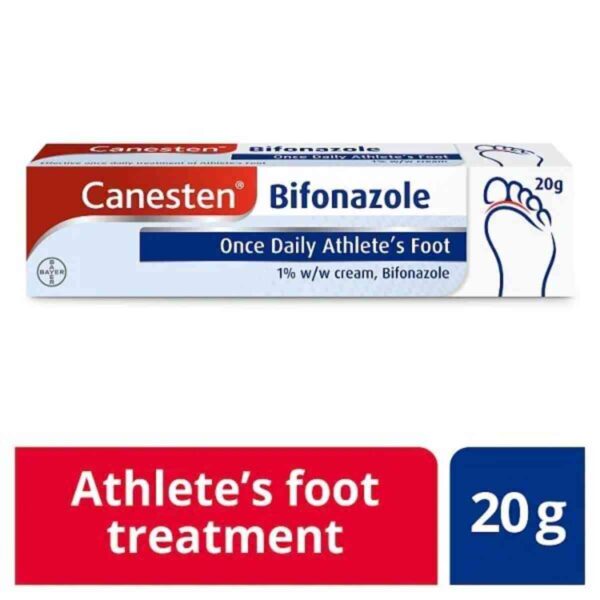 Canesten Bifonazole Once Daily Athlete’s Foot Cream, 20g