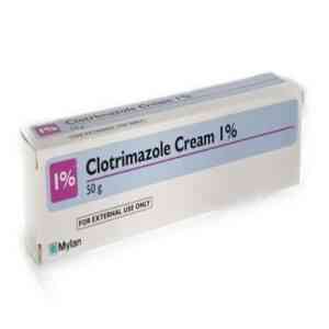 Clotrimazole Cream 1% - Treats Fungal Infections, 50g
