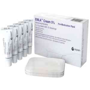 EMLA Cream With Dressings, 5 X 5g