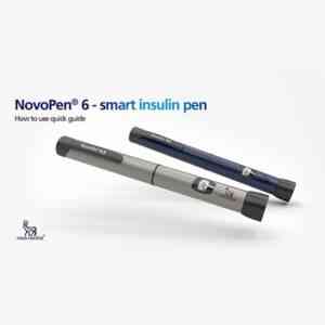 Novopen 6 Grey Smart Insulin Pen Device, 1 Pen