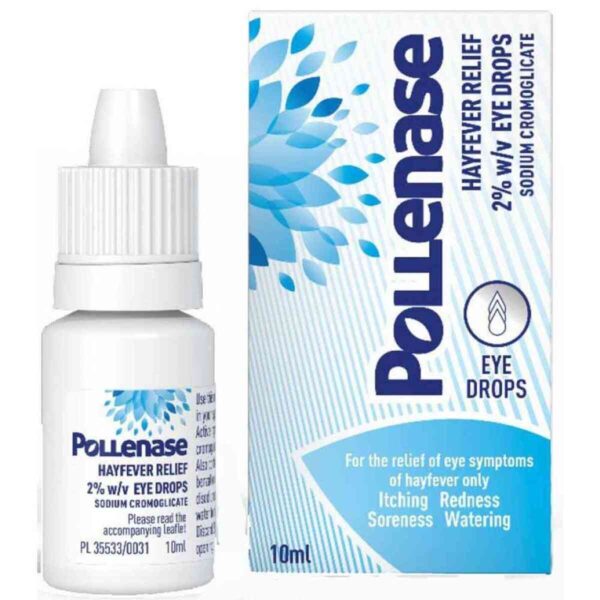 Pollenase Hayfever Relief Eye Drops, 10ml