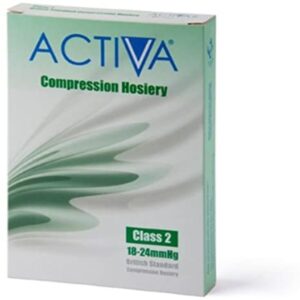 Activa Compression Hosiery Class 2 Thigh Closed Toe, Small to Ex Large