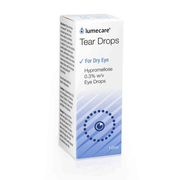 Lumecare Tear Drops - Hypromellose 0.3% Eye Drops, 10ml