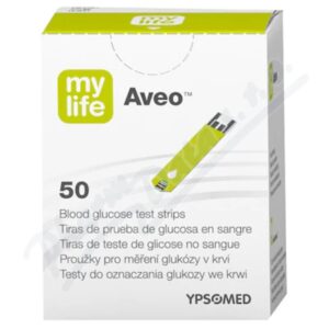 Mylife Aveo Blood Glucose Test Strips, 50 Test Strips