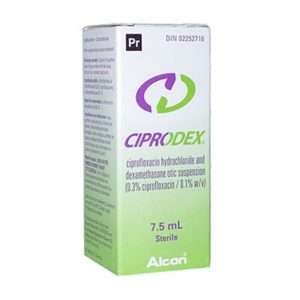 Ciprodex Ear Drops - Ciprofloxacin Dexamethasone Ear Drops, 5ml
