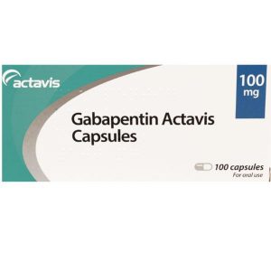 Gabapentin 100mg Capsules, 100 Capsules
