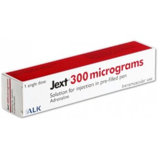 Jext Pen Injection - Adrenaline Injection, 300mcg