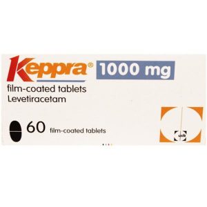 Keppra 500mg Tablets - Levetiracetam 500mg, 60 Tablets