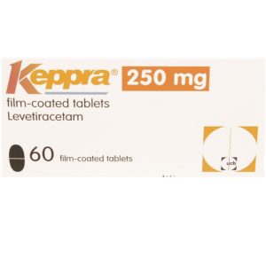 Keppra 500mg Tablets - Levetiracetam 250mg, 60 Tablets