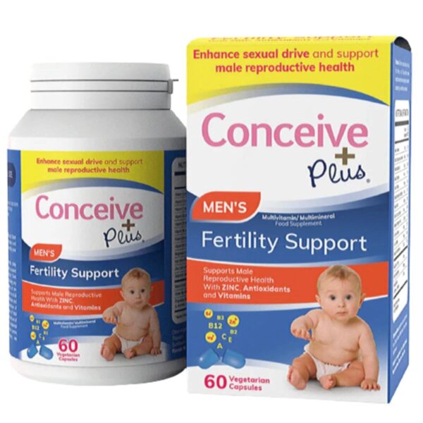 Conceive Plus Men’s Fertility Support - Fertility Supplement, 60 Caps