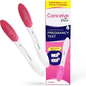 Conceive Plus Pregnancy Test - 6 Days Early Pregnancy Test, 2 test