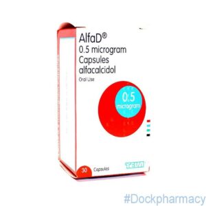 Alfacalcidol 0.5mcg Capsules, 30 Capsules