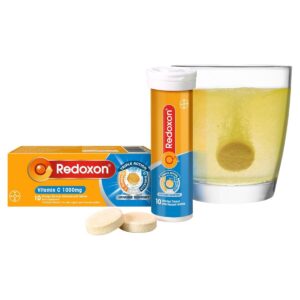 Redoxon Triple Action Effervescent Tablets - Immune Protector Vitamin, 10's