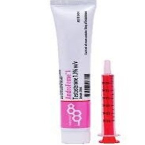 Androfeme Cream - Testosterone 1% Cream, 50ml