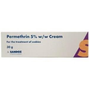 Permethrin Cream 5% - Lyclear Cream Alternative, 30g