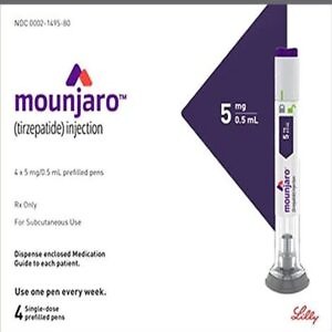Mounjaro 5mg Injection - Tirzepatide 5mg Injection, 4 Pens