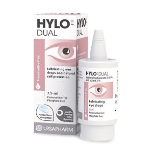 Hylo-Dual Eye Drops - Lubricating And Allergy Relief, 10ml
