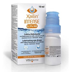 Xailin Intense Eye Drops – Hyaluronic Acid 0.3% Eye Drops, 10ml
