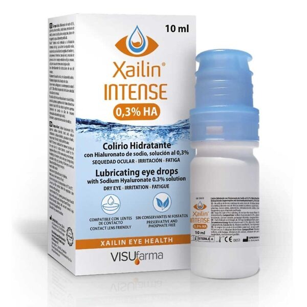 Xailin Intense Eye Drops – Hyaluronic Acid 0.3% Eye Drops, 10ml