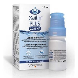 Xailin Plus HA Eye Drops - Hyaluronic Acid 0.2% Eye Drops, 10ml