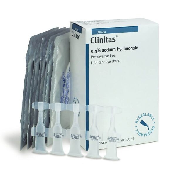 Clinitas 0.4% Unit Dose Eye Drops, 30 Droppers